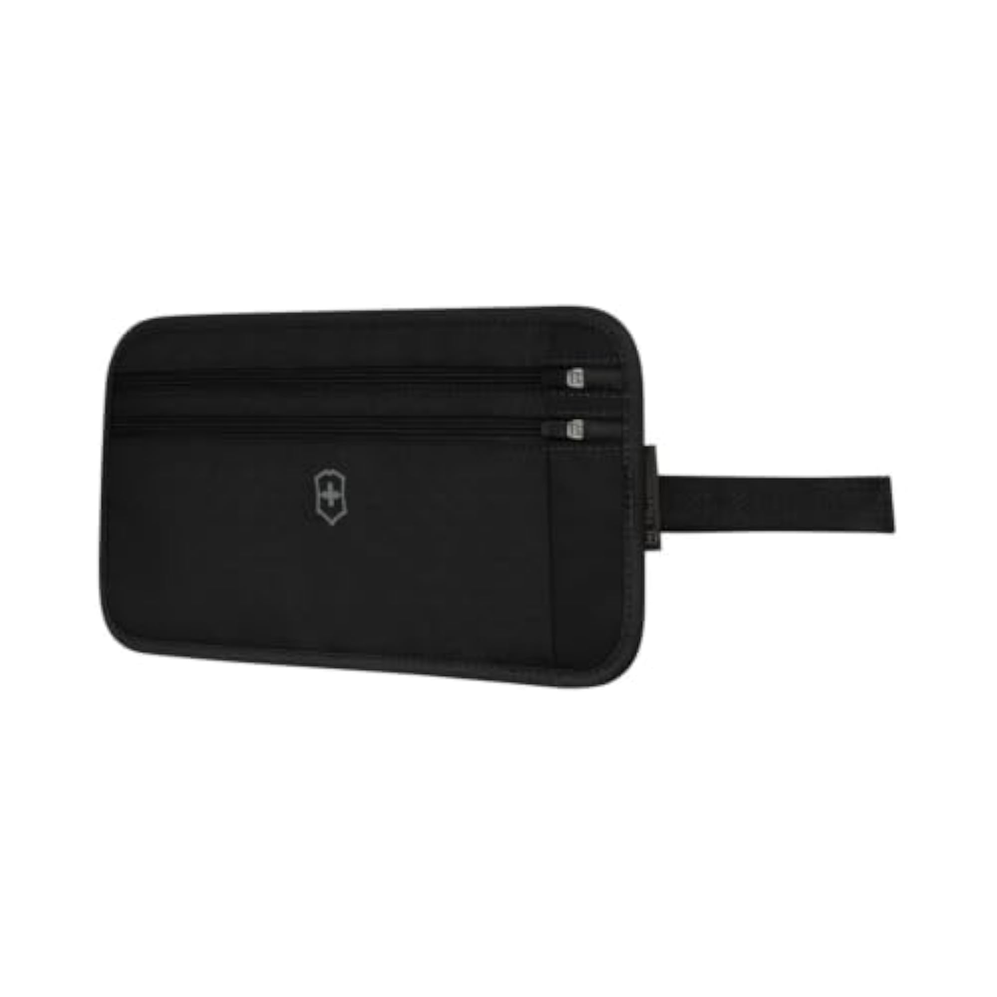 Travel Essentials Slim RFID Security Belt Bag, Black