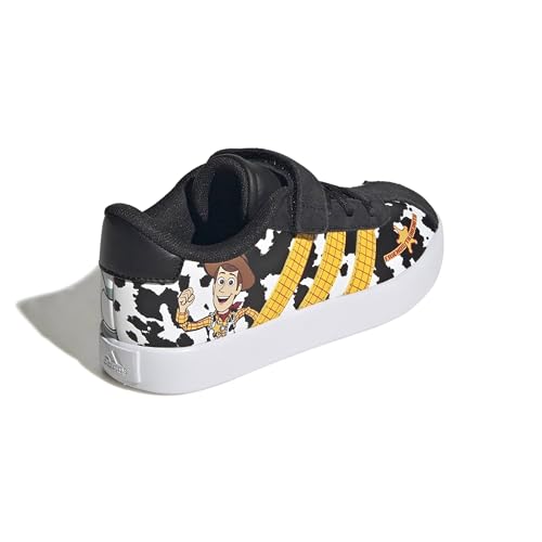 Image of adidas Kids' VL Court 3.0 Elastic Lace & Strap Shoe