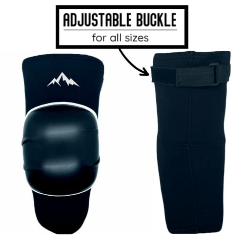 ONOMASTE - Knee Pads for MMA Muay Thai Boxing Thai Martial Arts Volleyball Padding Knee Protector Thick, Einheitsgröße - Image 2