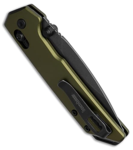 Image of Kershaw Mini Iridium Folding Pocket Knife, 3 inch D2 Steel Blade, DuraLock, Aluminum Handle, Pocketclip