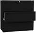 o HON Company o - 3-Drawer Lateral File, 42"x19-1/4"x40-7/8", Black