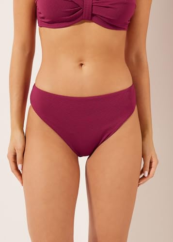 Woman's High-Waisted Brazilian Bikini Bottoms Classy Piquet2