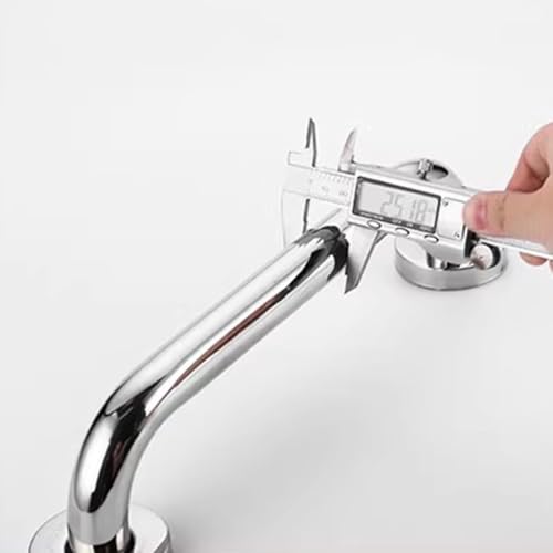 Maniglia per doccia in acciaio inox 304 resistente, montaggio a parete, maniglia di sicurezza per anziani e assistenza agli infortuni (30 cm)