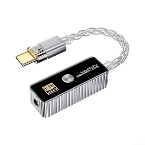 Decodificador USB para escuchar música en alta fidelidad DSD256 desde el móvil