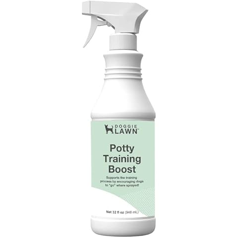 DoggieLawn Go Here Dog Potty Training Spray, Potty Training Spray for Dogs and Puppy, Go Here Attractant Spray for Dogs, Indoor Outdoor Training Spray for Dogs Potty Training Boost Spray 32 oz Cover