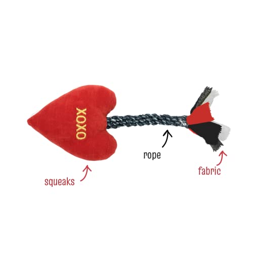 Image of Mutt of Course Cute Cupid Arrow Dog Toys