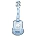 MILISTEN 1 Set Gitarre Ukulele Transparent Ukulele für Kinder Musical Instruments für Kleinkind Kinder Erwachsene Anfänger Musik Geschenk 21 Zoll Blau