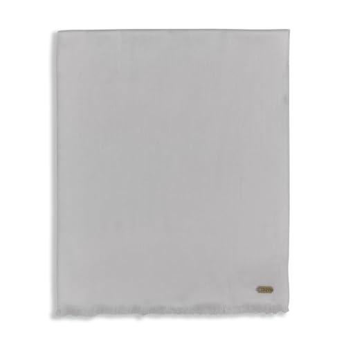 DKNY womens Oversized Solid Pashmina With Eyelash Fringe2