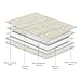 Tcksstex Waterproof and Anti-Slip Dog Bed Cover and Pet Blanket Sofa Pet Bed Mat ，car Incontinence Mattress Protectors Furniture Couch Cover for Most Cats Dogs, Pets（52x82-Ivory）
