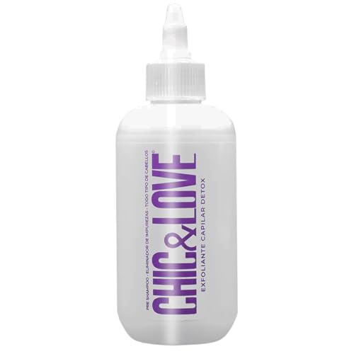 CHIC & LOVE | Exfoliante Capilar Detox | Pre-Champú | Eliminador de Impurezas con Sal Marina y Extractos Botánicos | Limpieza Profunda y Revitalización Capilar | Cabello Fresco y Saludable | 200ml