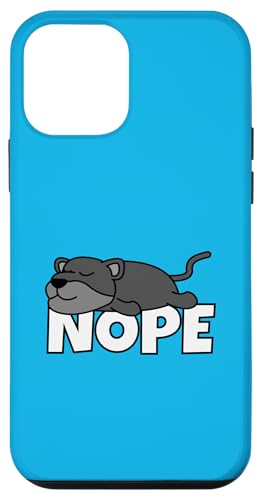 Lazy Black Panther Not Today Nope �X�}�z�P�[�X iPhone 12 mini �p