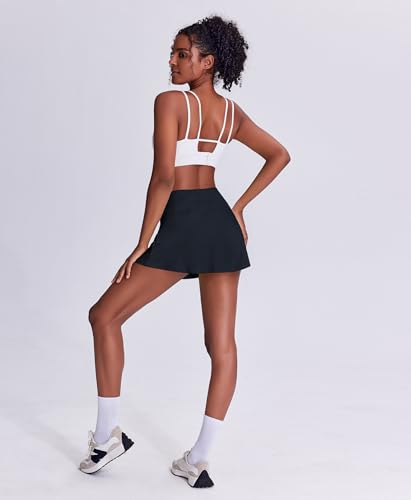 PINSPARK Womens Tennis Skirt