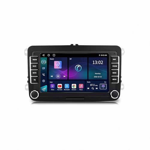 Autoradio avec mises à jour gratuites et alerte de vitesse pour VW Scirocco T5