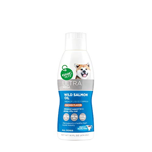 GNC Pets Ultra Mega Wild Salmon Oil for All Dogs