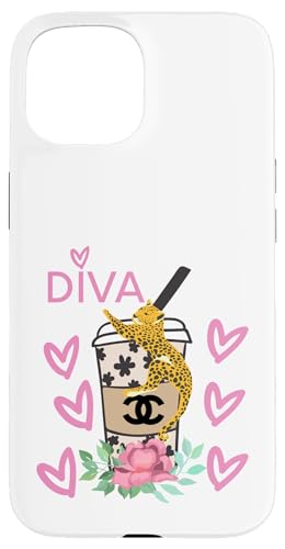Diva Roses and Love ^CK[qE  R[q[n[g Mtg X}zP[X iPhone 15 p