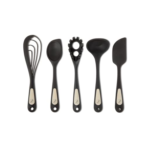 Prepdeck-5-Piece-Silicone-Cooking-Set-Flip-Mix-Whisk-Scoop-Strain-Scrape-Measure-Dual-Function-Cooking-Tools-Heat-Resistant-Silicone-Safe-for-Non-Stick-Cookware-Seamless-Design