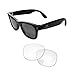 Watchily Lunettes connectées, Caméra Intégrée, ChatGPT – SmartView Pro - Verres Noirs et Transparents