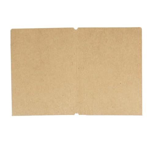 Diarios de viaje organizados con carpetas de papel kraft para guardar tarjetas en trayectos M