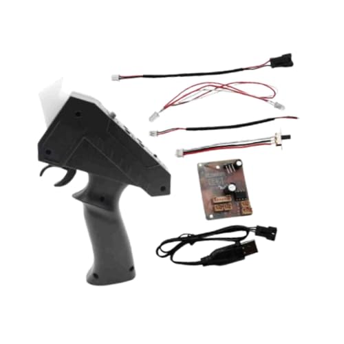 Emisora RC con agarre ergonómico optimizado para kits de escala 1/12 4