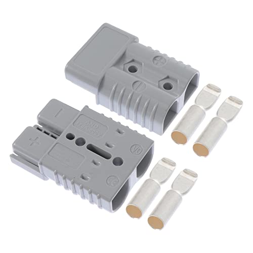 Carga para vehículos conector eléctrico Lurrose de alta corriente 2 piezas para baterías