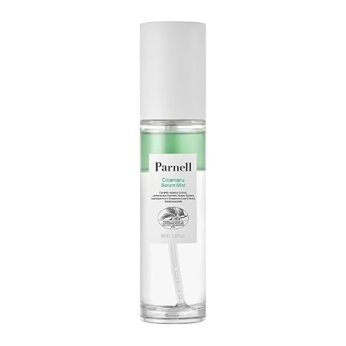 Parnell Cicamanu Serum Mist With Centella Asiatica, Manuka Honey & Borage Seed Oil - Hydrating And Illuminating Mist For Radiant Skin, 1.69 Fl.oz, Fragrance-Free, Alcohol-Free, Not Tested On Animals #TOP21