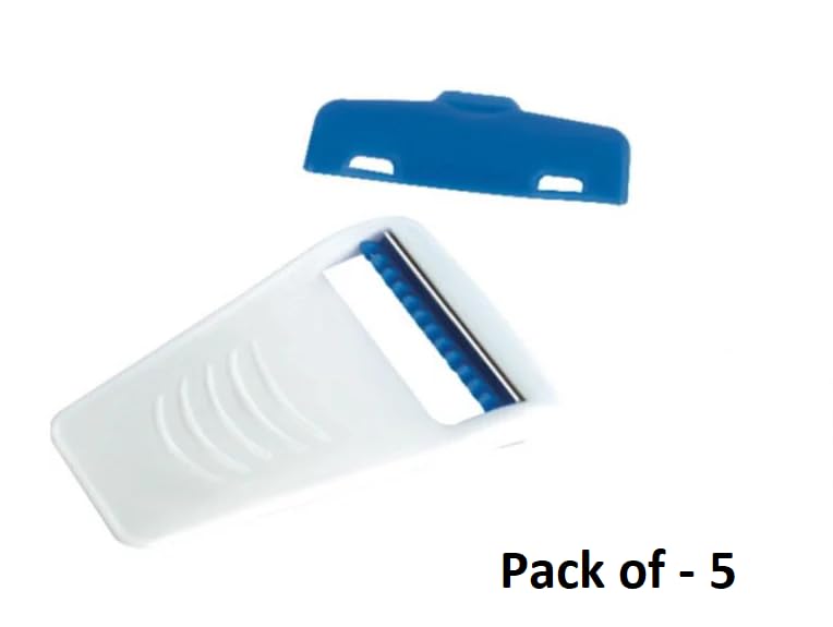 Image of Disposable Prep Razor Blade for Pre-Operative Skin Preparation | Single-Use Stainless Steel Surgical Shaving Razor | Safe Medical Hair Removal for Hospital, Clinic & Home Use (5)