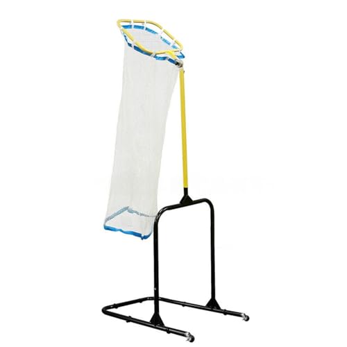 FYDN バレーボール練習ネット、バレーボールトレーニング器具、セッタートレーニングネット、サーブスキル向上、高さと角度を調整してセッター、サーブ、スパイクトレーニングに使用できます。 (イエロー)