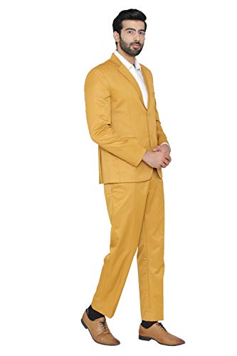 Image of WINTAGE Men's Polyester Cotton and Evening 2 Pc Suit