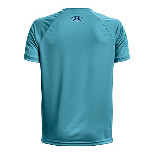 Image of Under Armour Boys' Tech Hybrid Printed Fill Short-Sleeve T-Shirt