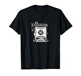 Large Format Vintage Press Camera T-Shirt