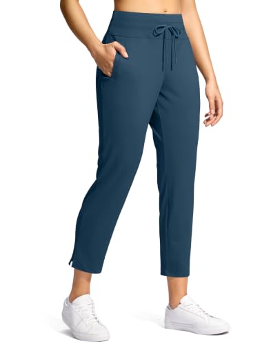 YYV Women's High-Waisted Stretch Ankle Golf Pants w/ 3 Pockets & Split Hem (XS-XXL, Various) - image 3
