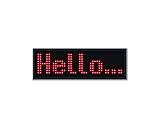 ION Smart Badge | Bluetooth Programmable Scrolling Badge with Bright LED Readout