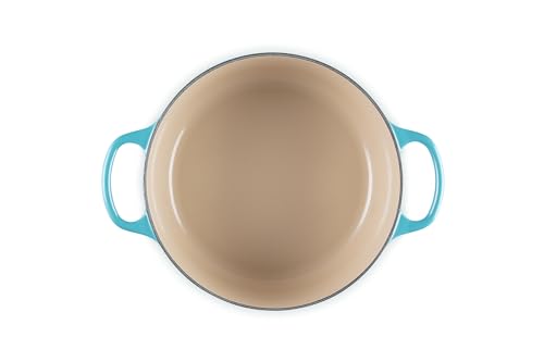 Image of Le Creuset Enameled Cast Iron Signature Round Dutch Oven, 4.5 qt., Caribbean