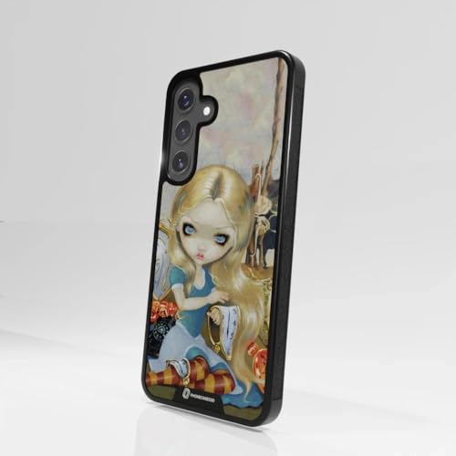 Coque Samsung S25 Plus Jasmine Becket Alice - Protection 3D légère et antichoc noire