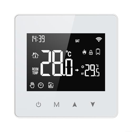 Termostato inalámbrico para ZigBee con control remoto de interfaz táctil a través de la aplicación