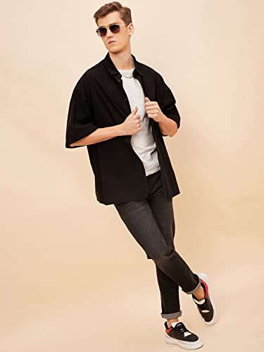Image of HIGH STAR Men's Mid Rise Straight Stretchable Jeans