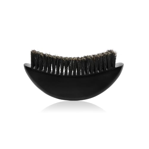 Beard Brush for Men, Boar Bristle Natural Comb Hair Mustache Shaving Brush Facial Hair Brush for Men To Tame and Soften Your Facial Hair
