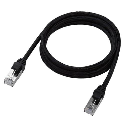 エレコム LANケーブル CAT7 1m ECLD-TWSM/BK10