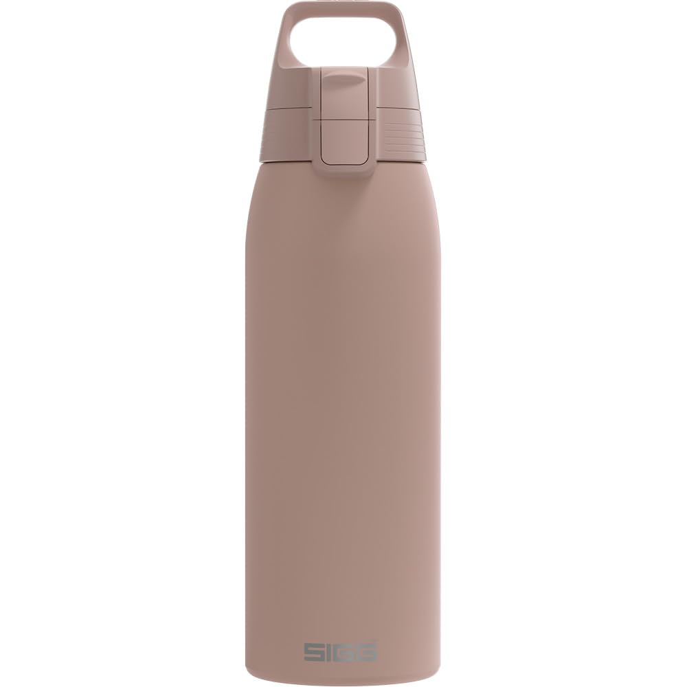 SIGG - Geïsoleerde drinkfles - Shield Therm One Dusk - Geschikt voor koolzuurhoudende dranken - Lekvrij - Vaatwasmachinebestendig - BPA-vrij - 90% gerecycled roestvrij staal - Roze - 0.75L