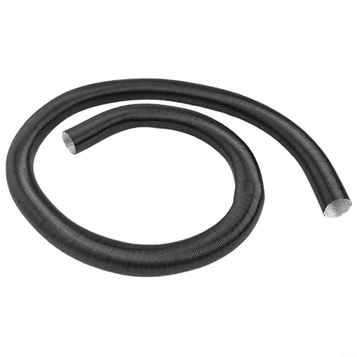 Tuyau de chauffage en feuille d'aluminium, tuyau flexible pour conduit d'air, ignifuge et résistant aux chocs, pour chauffage diesel et systèmes de chauffage de véhicules, 60 cm, 80 cm, 100 cm, 200 cm