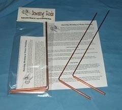 Dowsing Rod set - Copper