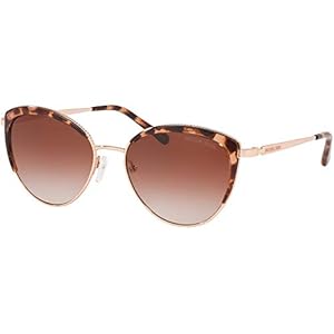 Michael Kors KEY BISCAYNE MK1046 Sunglasses 110813-56 -, Brown Clear Gradient MK1046-110813-56