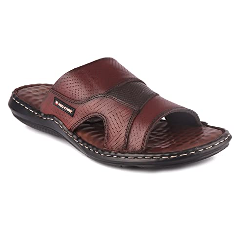 Image of Red Chief Genuine Leather Formal Slip-On Slipper for Men | RC3774