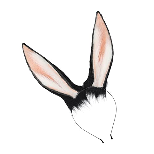 Bandeau oreilles de lapin en peluche pour vos soirées déguisées et événements cosplay cosplay