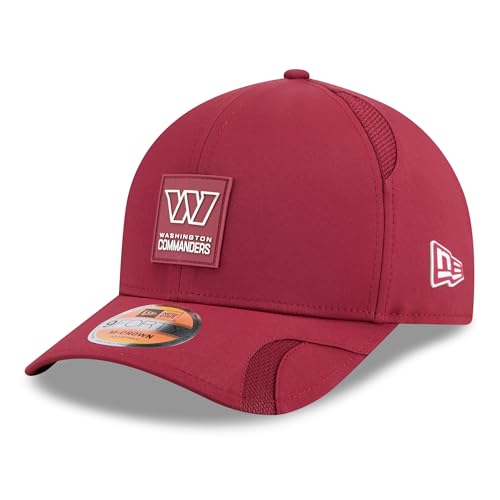 New Era Youth Burgundy Washington Commanders 2025 Sideline 9FORTY Adjustable Hat