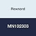 Rexnord MN102303 Protected Screw Take-Up Unit, Single Set Collar, Heavy Contact Seals, Cast Iron, Size Code 10, 3-3/16" Shaft