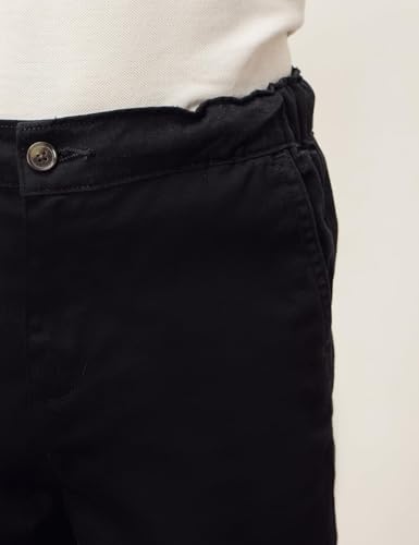 Image of Amazon Brand - Symbol Boy's Cotton Chino /Cargo Shorts | Elasticated Waistband | Age 6-14 Years