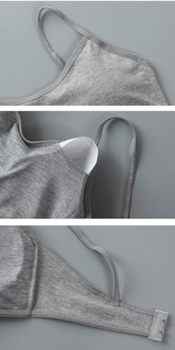 Big Girls Training Bras Wireless Light Padded Starter Sports Bra 10-16 Years3