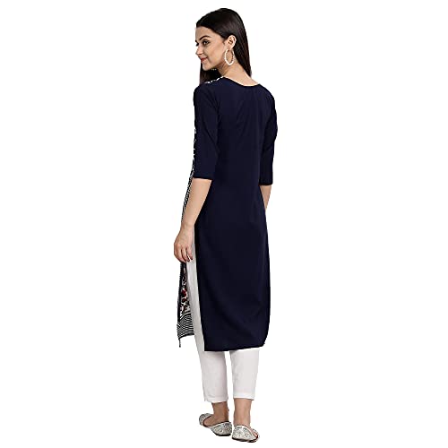 Image of Women's Crepe Straight Kurta