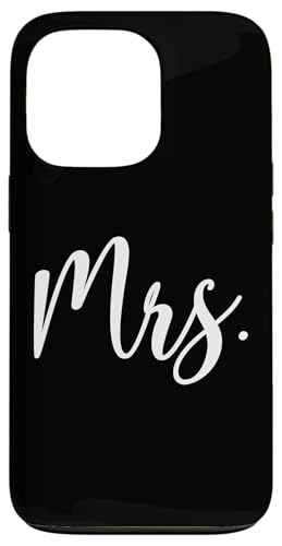 Mrs., Mr. and Mrs. �}�b�`���O ���� �� �v �E�F�f�B���O �X�}�z�P�[�X iPhone 13 Pro �p